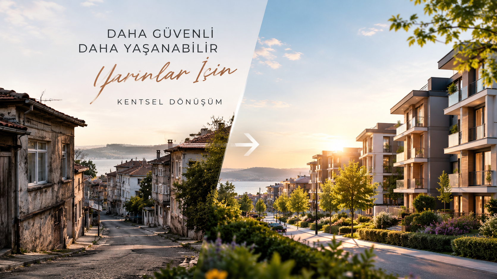 Daha güvenli, daha yaşanabilir şehirler için kentsel dönüşüm